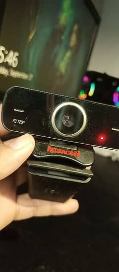 Redragon GW600 FOBOS 720P Webcam with Dual Microphone 0