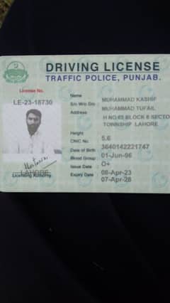 I'm driver from Lahore ineed job