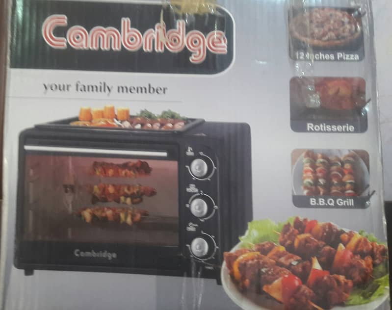 Cambridge Rotisserie Electric Oven. Box Pack Never Used. 2