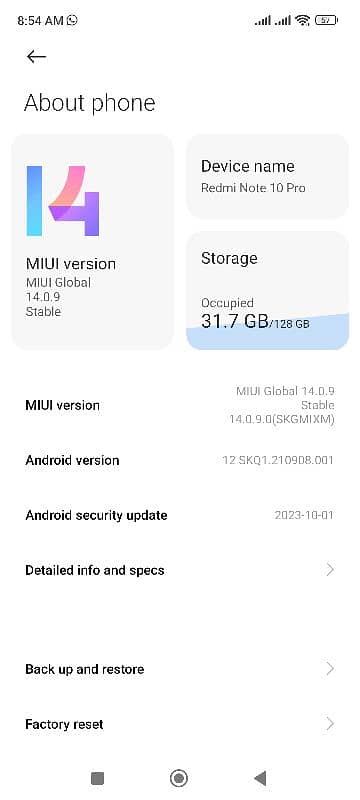 REDMI NOTE 10.  Exchange possible . . 4