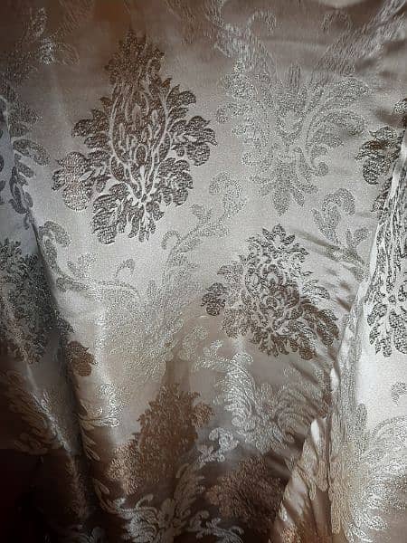 imported motifs fabric curtain 5 width/8length ft 3