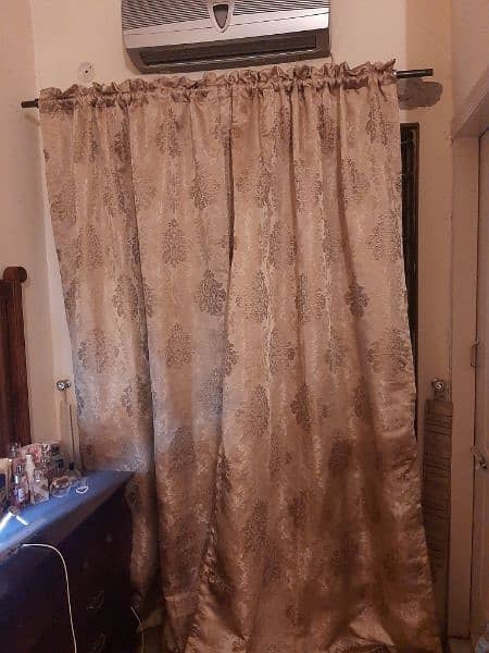 imported motifs fabric curtain 5 width/8length ft 5