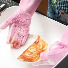 Silicone Washing Gloves Brand