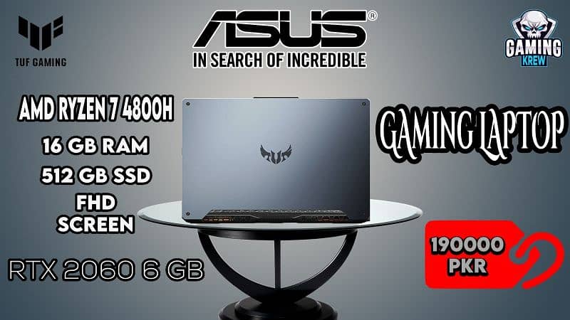 Asus Tuff A15 || Gaming laptop 0