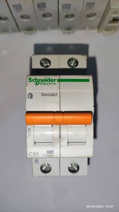 Two Pole 32A Schneider Breaker Original Imported