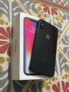 iPhone x PTA proof 256 GB battery health 83