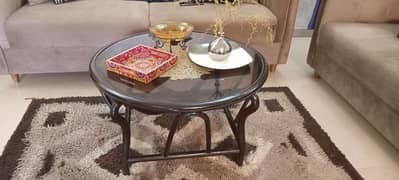 center table with 2 side tables