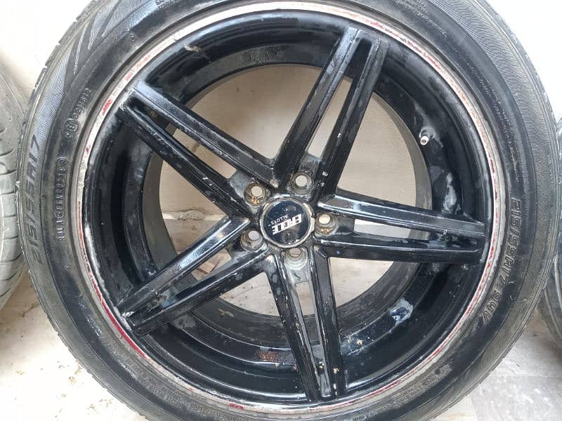 imported 17 inch rims and Tyre 2