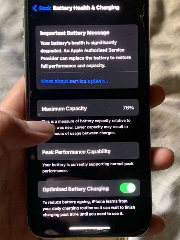 iPhone X 256gb pta approved ( JV ) LLA 2