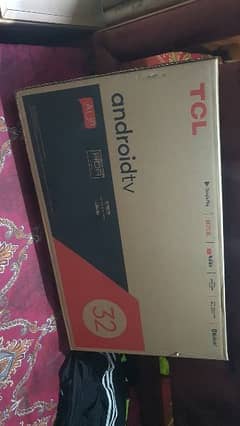 TCL 32inch box packed not used