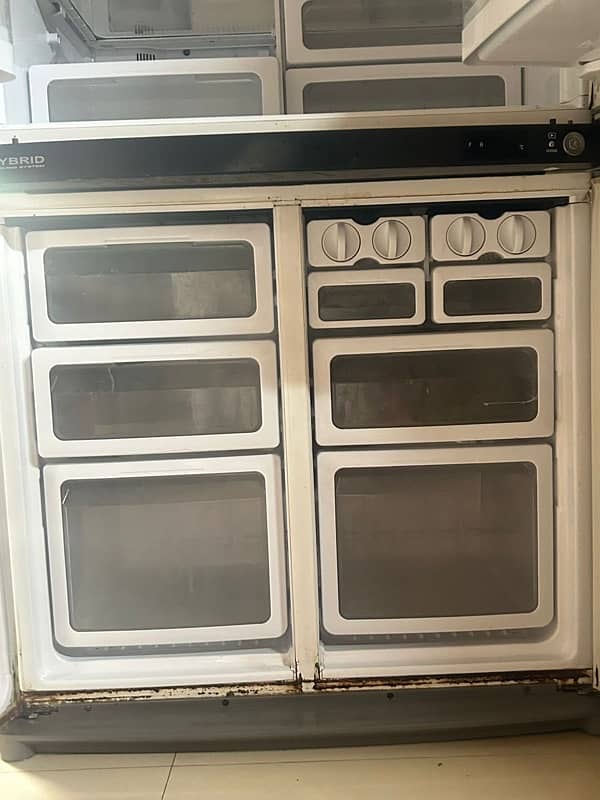 sharp refrigerator 4 door side by side 6