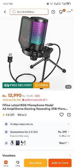 fifine mic best gaming and voiceover mic