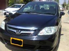 HONDA CITY IDSI MODEL 2007 BLACK COLOUR BEHTREEN CONDITION