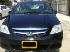 HONDA CITY IDSI MODEL 2007 BLACK COLOUR BEHTREEN CONDITION