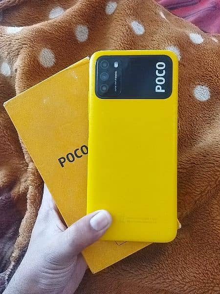 poco m3 4/64gb with box official 2