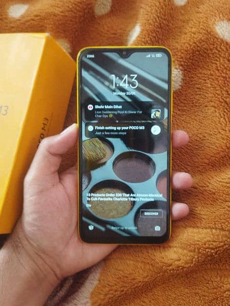 poco m3 4/64gb with box official 4