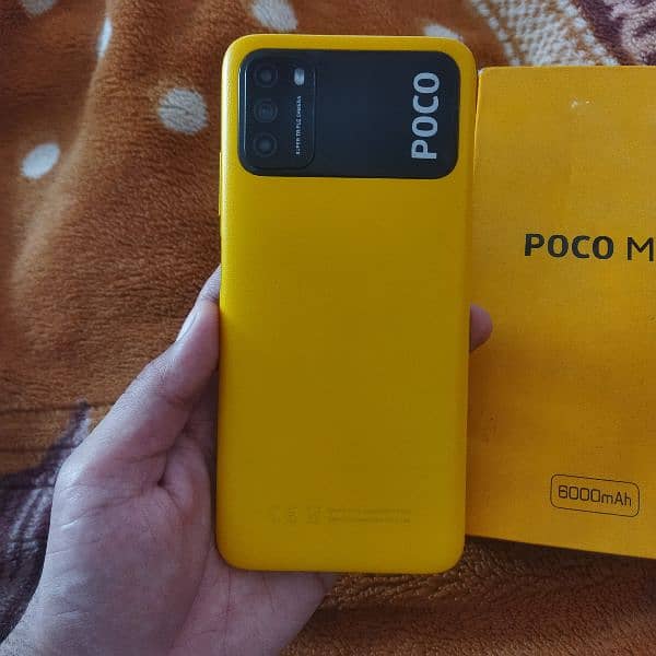 poco m3 4/64gb with box official 10