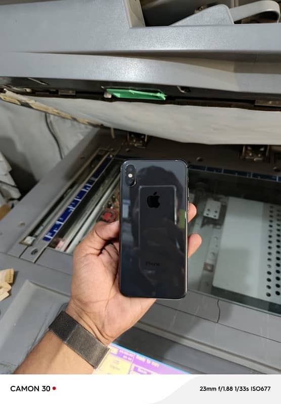 iPhone x pta approved jv 64 Gb 8