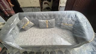 6 seater sofa / velvet sofa set / elegant sofa set