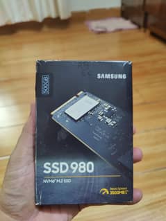 Samsung 500GB 980 PCIe 3.0 x4 M. 2 Internal SSD