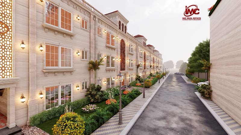 Town House On Easy Instalment Is Available For Sale In Ravi Garden Smart Homes 2