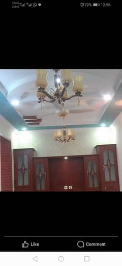 Ground Floor House For Rent in Ghauri Town 4A Kalma Chowk