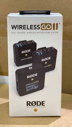 rode wireless go ii (2) new