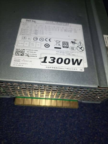 Dell t7600/t7610 1300 Watts Power Supply 0