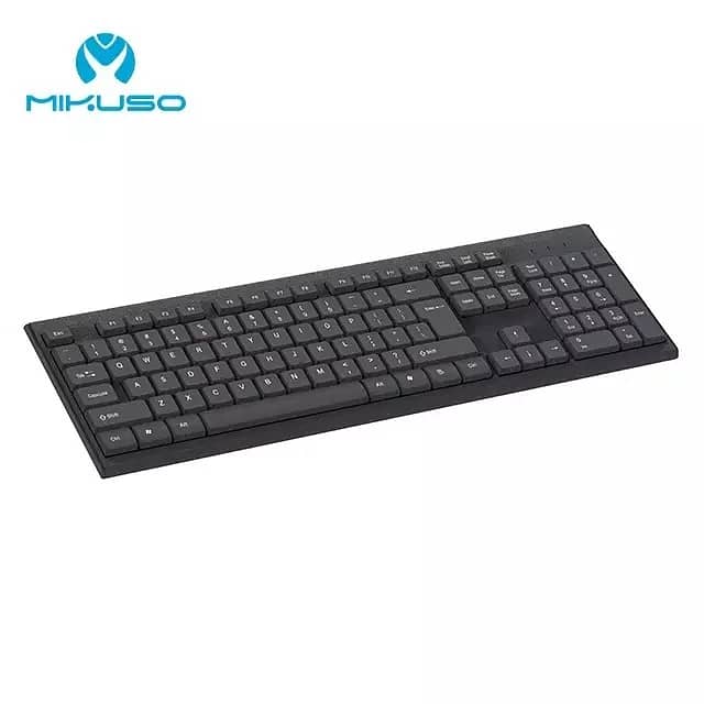 Mikuso KB-C019 Keyboard & Mouse Wireless Combo 0