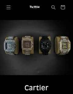 Cartier Iced Out (available in all colors)