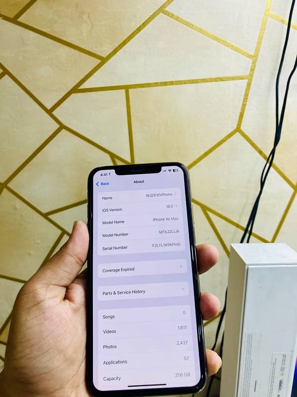 xs max non pta 256GB onic sim chla gi 5