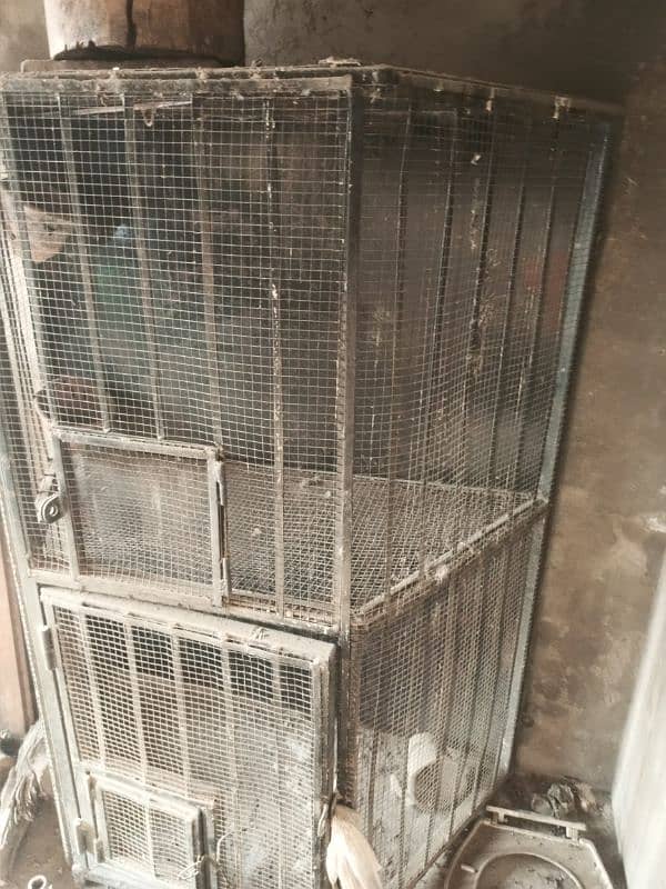 2 Cages for Sale (1 Bird + 1 cat) 2