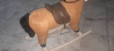 Medium size Rocking horse with music and lights