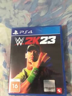 WWE 2K23 PS4 Used.