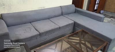 used L shape sofa