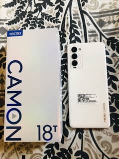 Tecno Camon 18T 4/128 10/10 condition