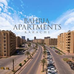 950 SQ. FTs 2 bedroom Luxury Flat Available For Sale in Precinct 19 Bahria Apartments BAHRIA TOWN KARACHI