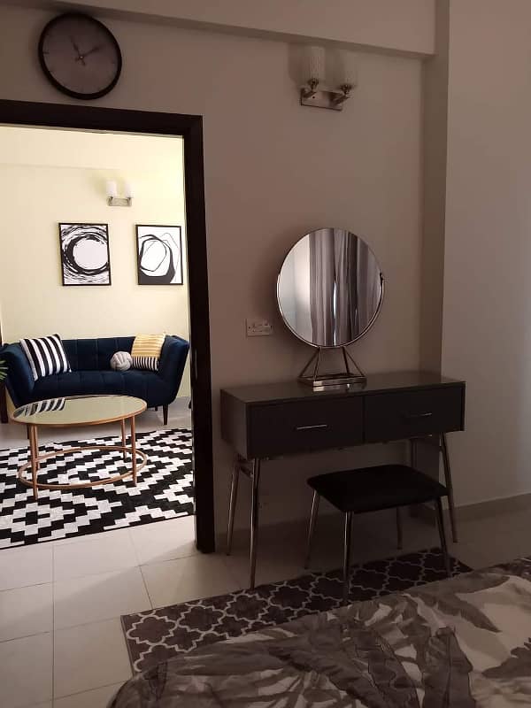 950 SQ. FTs 2 bedroom Luxury Flat Available For Sale in Precinct 19 Bahria Apartments BAHRIA TOWN KARACHI 5