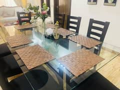 Dining Table with 8 chairs