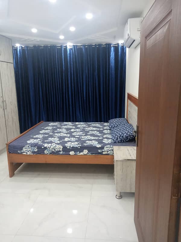 1 Bed Fully Furnished Flat For Rent Per Day In Sector E Bahria Town Lahore (Long & Short) Term Available 0