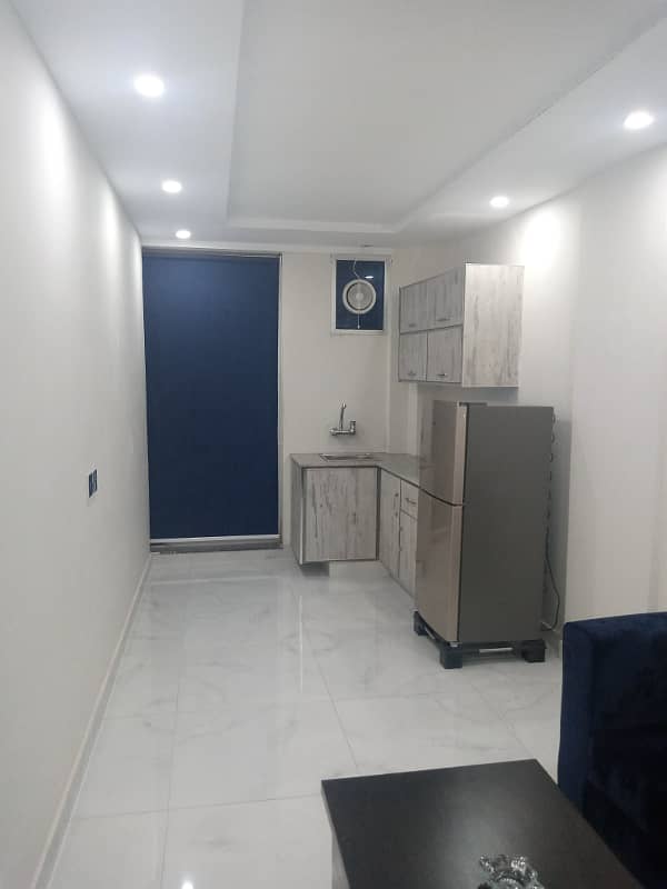 1 Bed Fully Furnished Flat For Rent Per Day In Sector E Bahria Town Lahore (Long & Short) Term Available 1