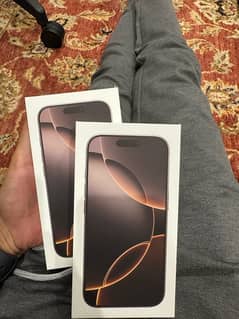 Iphone 16 PRO 256gb Dessert Titanium New 0