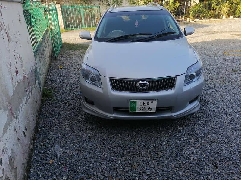 Toyota Corolla Fielder 2007 /16 پوش سٹارٹ 121 0