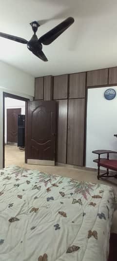 2 Bed DD flat ful furnished Bungalow face in DHA phase 6 Small Bukhari commercial