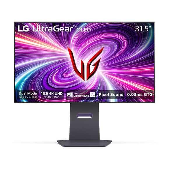 LG 32GS95UE-B 32″ UltraGear/Full HD Monitor/Dual Mode Monitor/Gaming 4