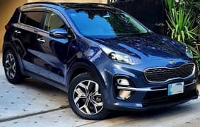 KIA Sportage 2021 in Cyprus blue rare colour