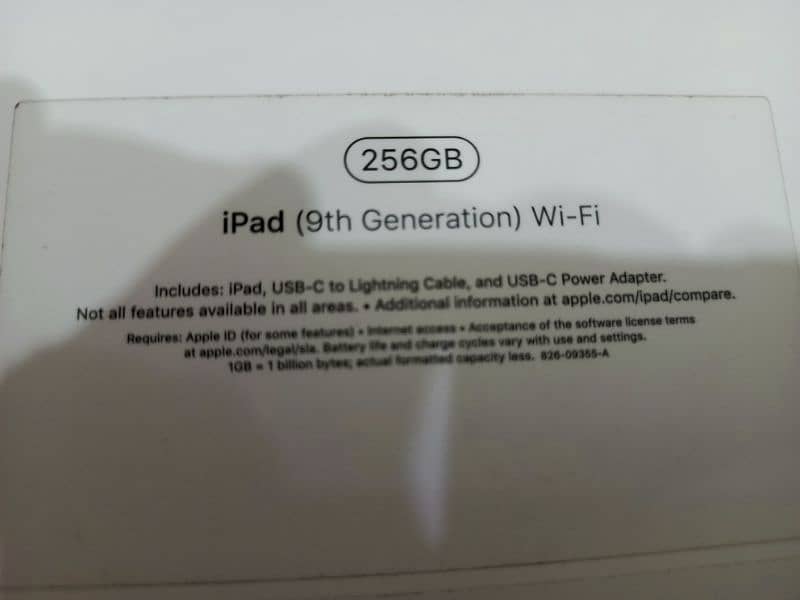 Apple Ipad 9th generation 256 gb 3