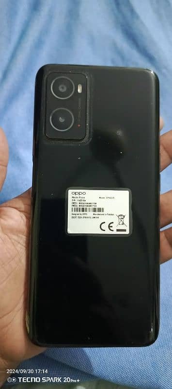 oppo A 76 lash condition with box 0