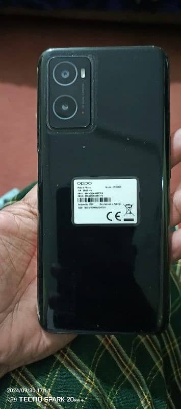 oppo A 76 lash condition with box 2