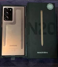 Note 20 Ultra With Box Official PTA Approved